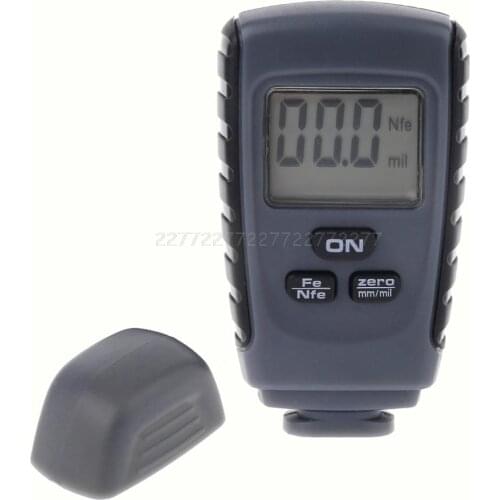 RM660 Paint Coating Thickness Gauge Digital Tester Meter Instrument Iron Aluminum Base Metal Car Automotive Non-Metal 0-1.25 mm