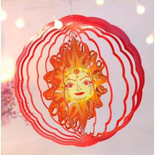 Sun goddess Wind Spinner Decor Garden for mom Grandma Kids Outdoor Ornament