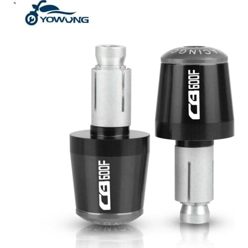 FOR HONDA CB600F HORNET 1998 1999 2000 2001 2002 2003 2004 2005 2006 Motorcycle 7/8'' Handlebar Grips Handle Bar Cap End Plugs