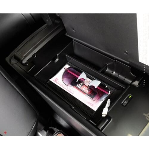 For Lexus ES 2019 2020 Interior Car Armrest Storage Box Glove Box Tray Storage Box Organizer Auto Accessories