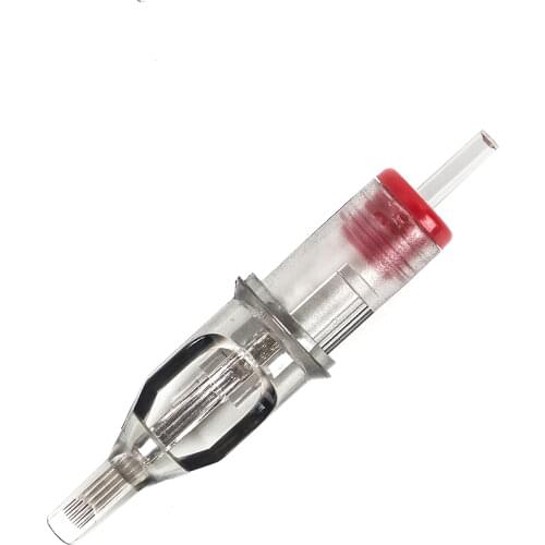 RC1009M1C-1 EZ Revolution Cartridge Needles Curved Magnum #10 Bugpin Tattoo Needles 5.5 mm Long Taper for Cartridge Tattoo Pen