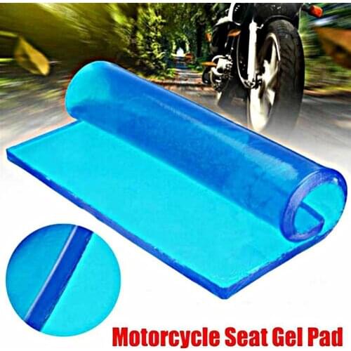 Motorcycle Seat Gel Pad Shock Absorption Mat Motorbike Scooter Comfortable Soft Gel Cushion Motor Bike Modified Seat Pads