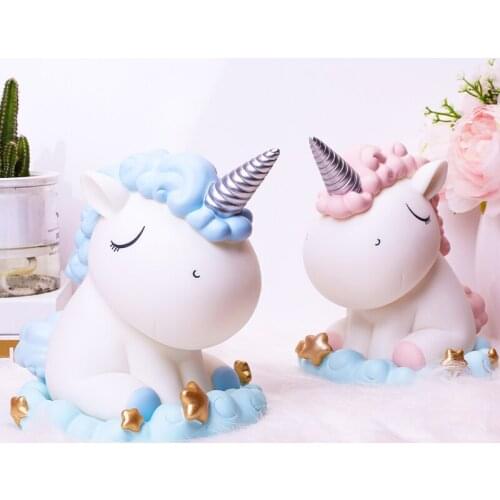 Unicorn Oversized Piggy Bank Drop-Resistant Creative Cartoon