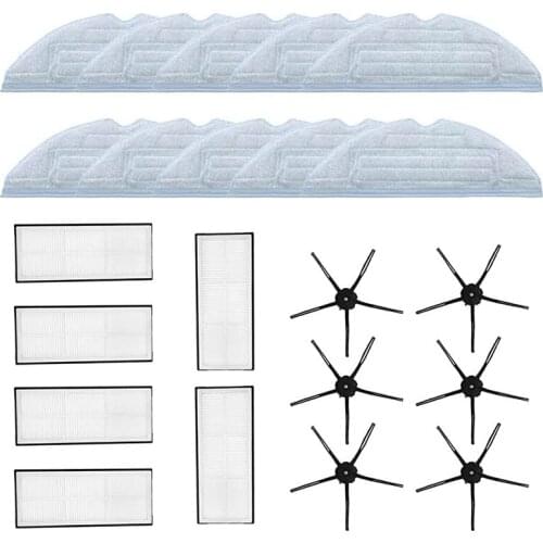 HOT！-Replacement Accessory Kit For Roborock S7 T7 T7 Plus Robot Vacuum Cleaner With Filter & Side Brush & Wipe Cloth