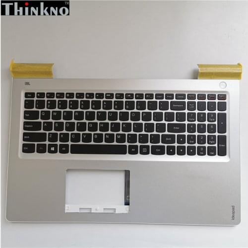 New for LENOVO Ideapad 700-15 700-17isk 700-17 E520-15 E520-17 Palmrest Upper cover C cover US Keyboard with Bezel Silver