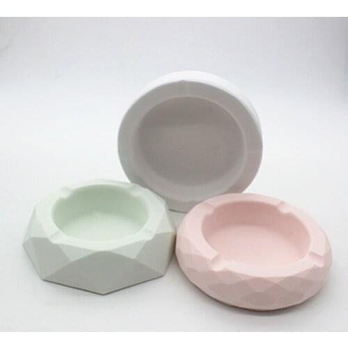 Ashtray Aroma Gypsum Mould Car Decoration Handmade Soap Mold