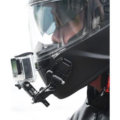 Motorcycle Chin Stand Mount Holder Helmet Camera Accessory For SUZUKI Sv 650S Katana Gsx750F Gsxr 1000 K9 Sj410 C50 Boulevard