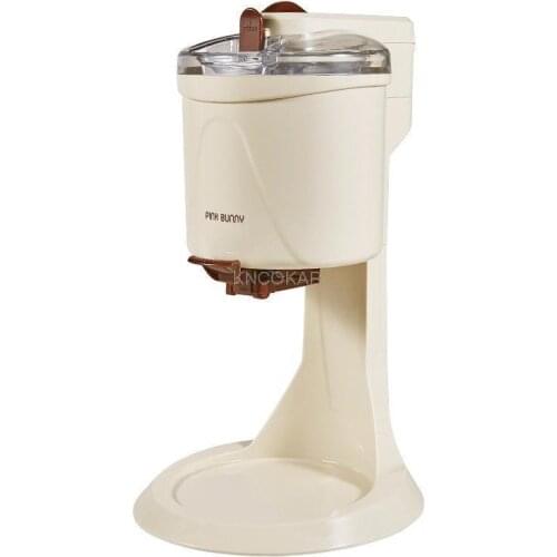 220V 20W ice machine Fully Automatic Mini Fruit Ice Cream Maker For Home Electric DIY Kitchen Maquina De Sorvete For Kids