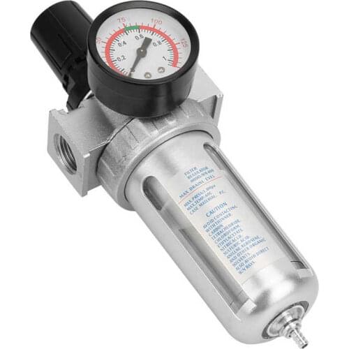 SFR400 BSP 1/2" Air Compressor Moisture Water Trap Filter Pressure Regulator with Mount Connection
