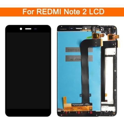 5.5" Lcd For Xiaomi Redmi Note 2 LCD Display Touch Screen Panel Digitizer Replacement For Redmi Note2 Display Screen