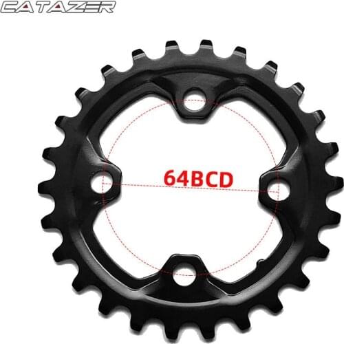 104/64BCD MTB Bicycle Sprockets Double Chainwheel 26T 28T 36T 38T Chainring Mountain Bike Crankset Tooth Plate Parts Chain Ring