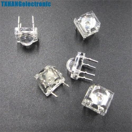 10PCS 5mm 4pin Piranha LED White Super Bright LED light diy electronics