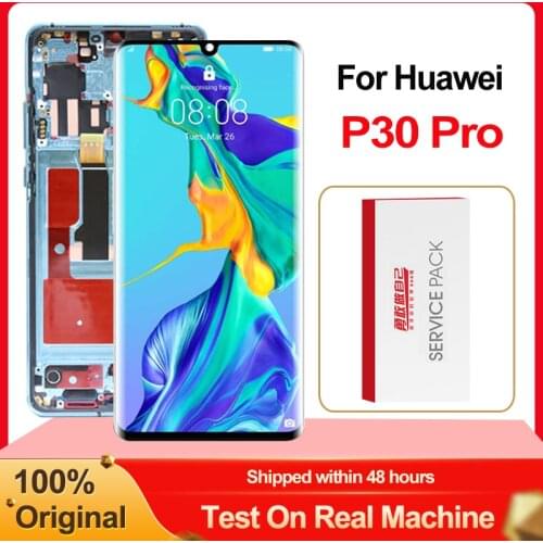 100% Original 6.47" OLED Display Replacement For Huawei P30 Pro LCD Touch Screen Digitizer Assembly For VOG-L29 VOG-L09 VOG-L04