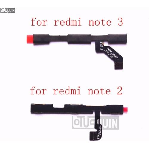 2PCS for Xiaomi Redmi Note 3/note 3 Pro/note 2 Side Power Volume Key ON/OFF Button Switch Flex Cable