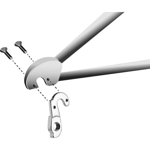 2pcs Bicycle gear derailleur hanger For Wilier Cento DeRosa Planet Eddy Merckx Wilier Zero Imperiale Carrera King mech dropout