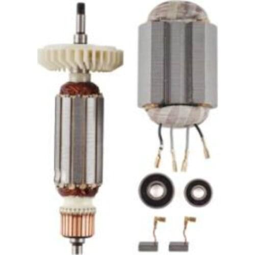 AC220V-240V Armature Rotor Stator for MAKITA Angle Grinder 9556 9557 9558 9556NB 9556HN 9557NB 9557HN 9558NB 9558HN Tool Parts