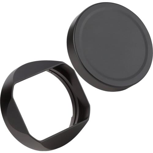 Haoge Lens Hood Metal Square Bayonet for SIGMA 35mm F2 DG DN | Contemporary Mirrorless lens Sony E-Mount or Leica L Mount