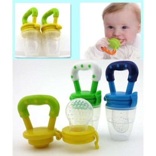 Baby Silicone Pacifier Kids Nipple Fruit Attache Sucette Chupetas Para Bebes Feeding Funny Pacifiers Silicone Baby Pacifier