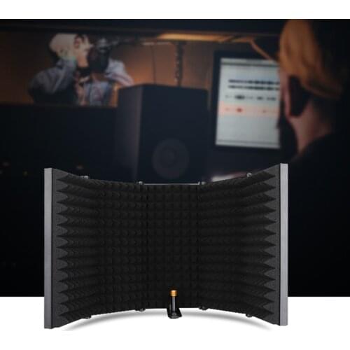 Microphone Isolation Shield Sound Dampening Acoustic Screen Recording N0PB