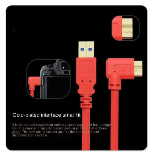 3m-10m High quality USB3.0 to micro b tethered shooting cable camera computer cable for Canon 5D45DSR7D2 Nikon D800