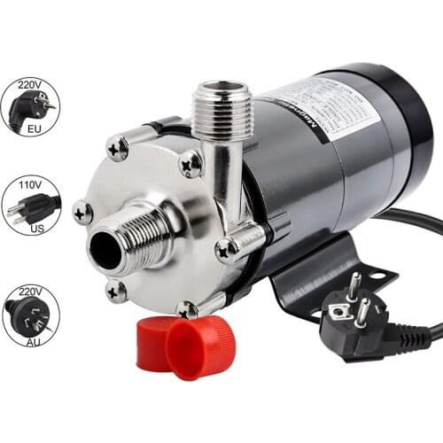 1/2" NPT Magnetic Pump MP-15R,Homebrew Stainless Steel Water Pump 110V/220V EU/US/AU Plug Brewing Tools