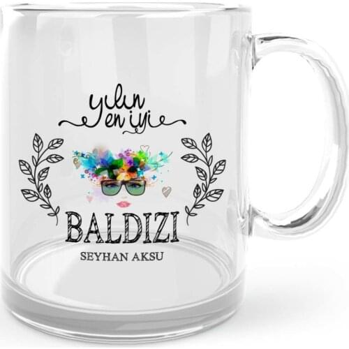 Personalized The Year 'S Best Baldızı Glass Mug Cup