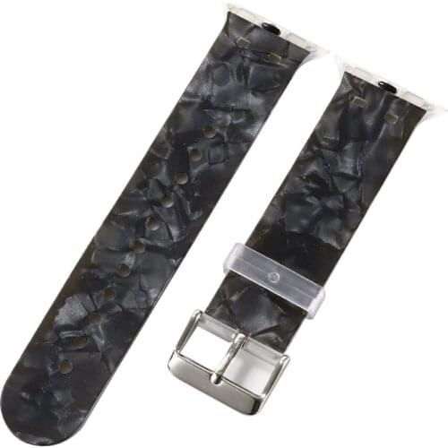 Compatible for Apple Watch Bands 38mm/40m Band Replacement Strap with Stainless Steel Buckle for iWatch Series 6/5 SE WB426