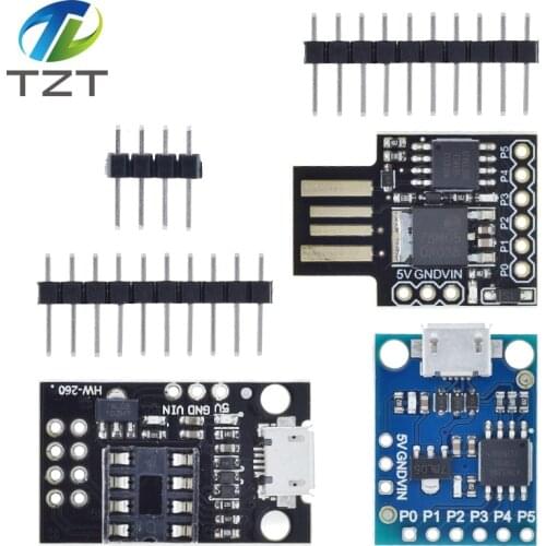 Blue Black TINY85 Digispark Kickstarter Micro Development Board ATTINY85 module for Arduino IIC I2C USB