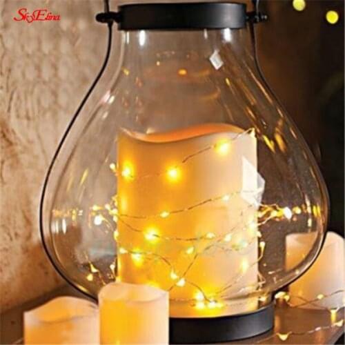 Led garland Light Decor Wedding Festival Party Christmas Wine Bottle Lights String Fairy Light Cork Lights Copper Wire String 5z