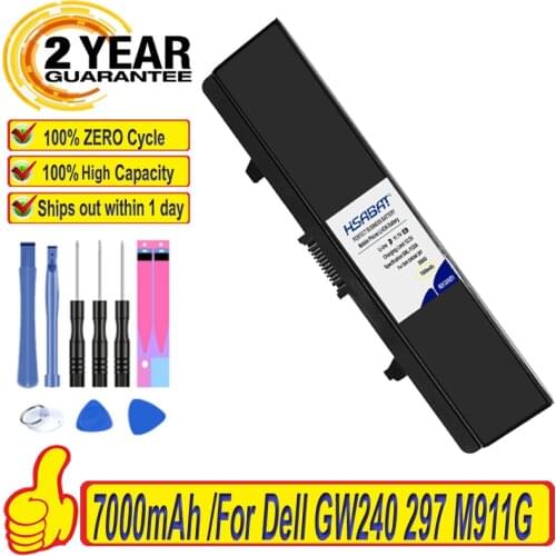 Top Brand 100% New Battery for Dell GW240 297 M911G RN873 RU586 XR693 For Dell Inspiron 1525 1526 1545 Notebook X284g Batteries