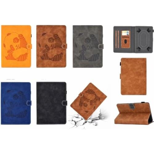 Universal Smart Cover Case For DEXP Ursus S180 S280 S380 P380i P380 8 inch Tablet Printed PU Leather Stand Case