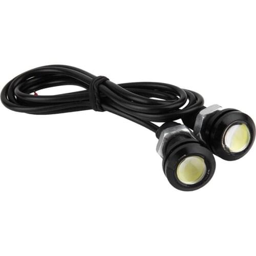 2Pcs 9W LED Light Car Fog DRL Daytime Running Reverse Backup- Parking Signal Lamp