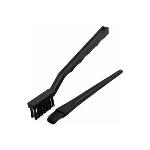 2PCS Black Nonslip Conductive Ground ESD Anti Static Brush Kit