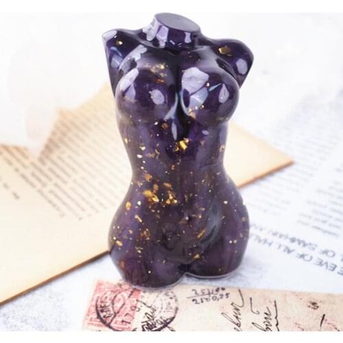 Art Body Candle Mold Cute Female Perfume Candle Silicone Mold Fragrance Candle Making Wax Mould