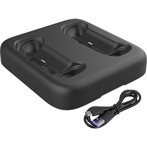 Dual Charger for Xbox X/S Series Controller USB Type C Dual Controller Charging Station with LED Indicators