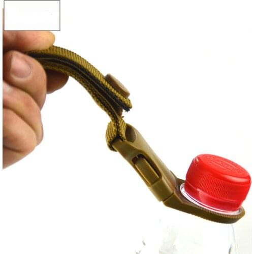 Molle attach belt clip webbing backpack strap Quickdraw clasp outdoor Carabiner camp water bottle hanger tactical holder hook