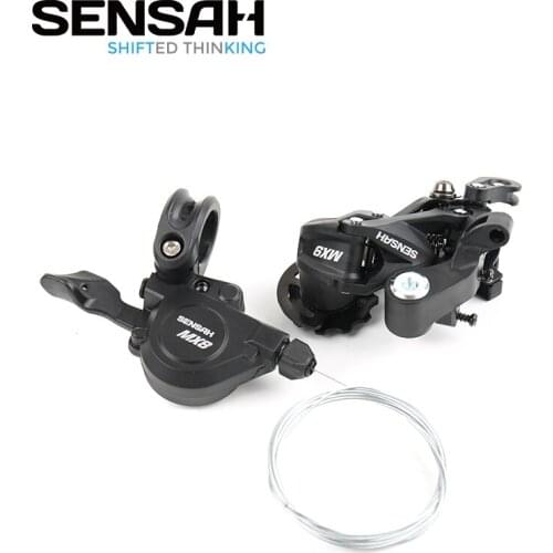 SENSAH MX9 8/9/10 Speed Rear Derailleur SS Short Cage with MX8/MX9/RX10 shifter lever MTB Bicycle Fold Bike Small Groupset