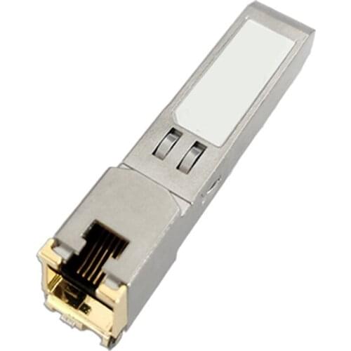 Sfp Module Ethernet Port Rj45 Switch Gbic 10/100/1000M Connector Copper Rj45 Adaptive Electrical Port Module