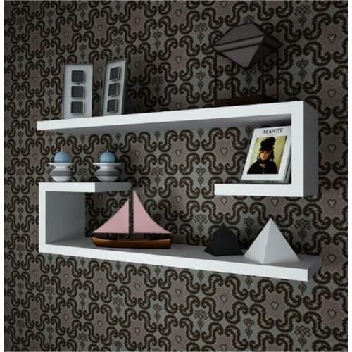 L Model 2gang Wall Rack Wall Rack, Bookcase, Jardiniere, Kitchen Rack, Shelf, Tv Rack