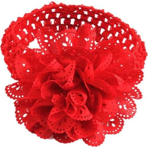 Nishine Bandeau Bebe Fille Headbands Baby Girls Hair Accessories Newborn Photography Props Flower Kids Headwear