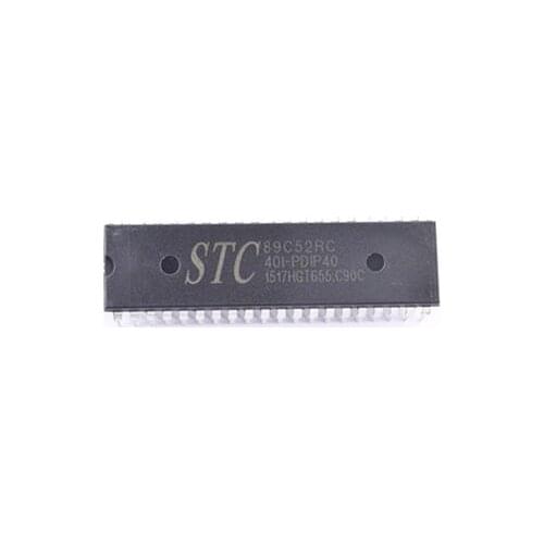 Straight line STC89C52RC-40I-PDIP40 single chip microcomputer original DIP40