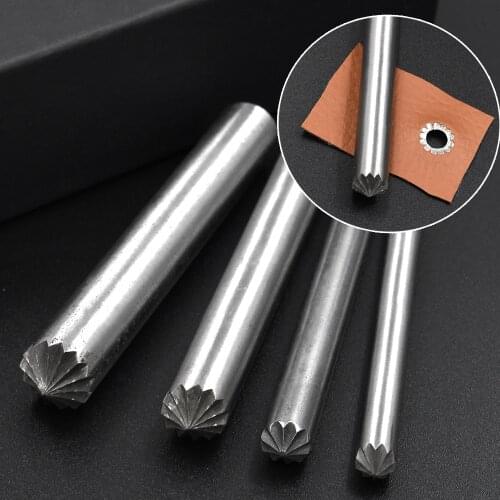 Outdiamter 3mm-15mm cracking eyelets punch tool. Hollow tube tools.Eyelets installation tool.bulk DIY Clothing & Accessories
