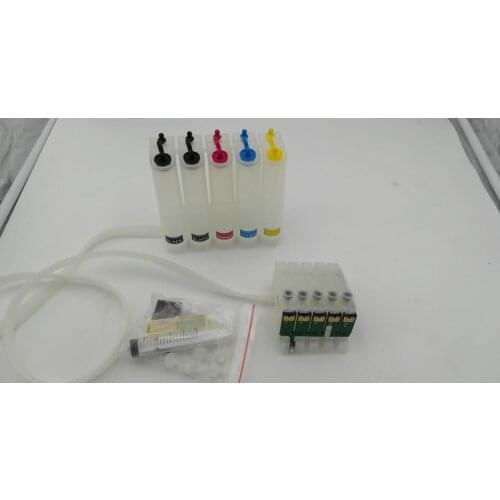 Empty CISS for EPSON STYLUS C110/T30/T33(T0731HNR/T0731HNR-T0734HNR) printer printer parts