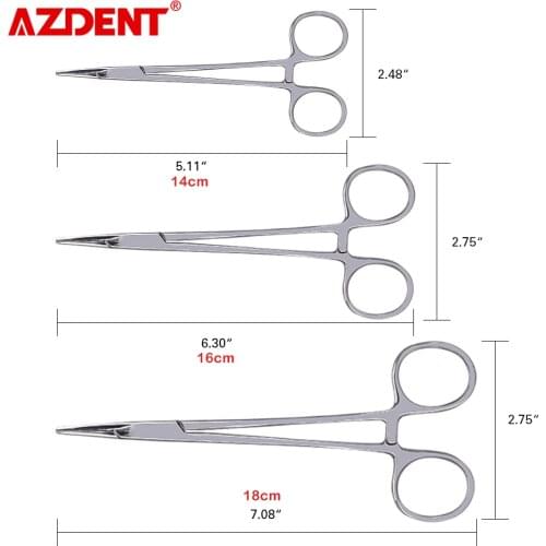 Dental Needle Holder Pliers Stainless Steel Forceps Orthodontic Tweezer Dentist Instrument Equipment