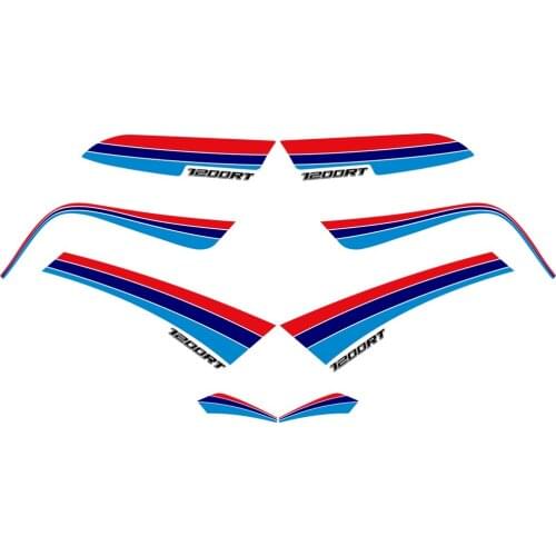 R1200RT R1200 RT R 1200 For BMW Tail Panniers Luggage Case Trunk Tank Pad Protector Guard Knee Fairing Fender Stickers Decal Kit
