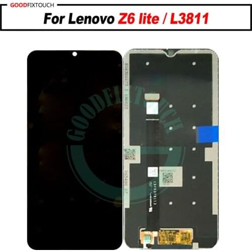 For Lenovo L38111 LCD Display + Touch Screen Digitizer Assembly with frame For Lenovo Z6lite