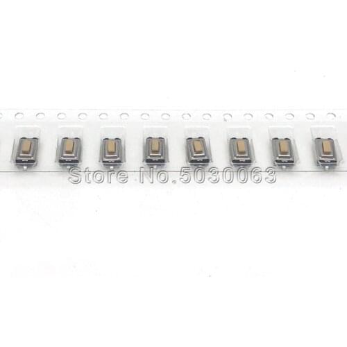 200pcs/lot 3*6*2.5 SMD button touch switch white button switch 2pin 3x6x2.5 MM ribbon