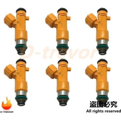 6Pcs OEM 16600-EY00A Fuel Injectors nozzle For Nissan 370Z Infiniti G37 M37 EX37 FJ1016 FJ1016
