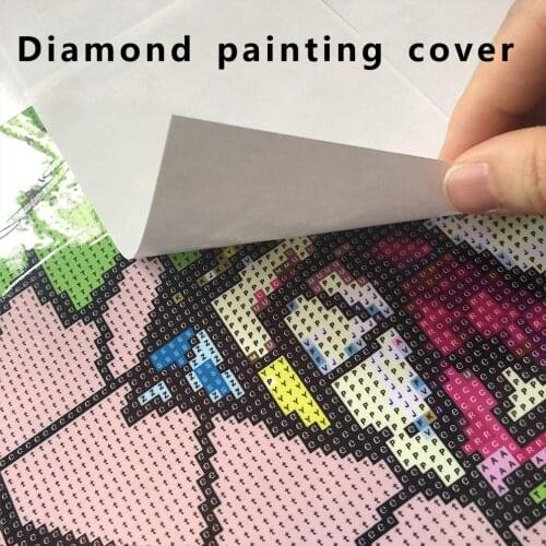 10/20/50/100/200/500pcs Diamond Painting Tools Accessories Release Paper DIY Diamond Painting Cover Replacement