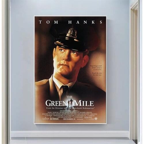 CP1003 The Green Mile (3) Classic Hot Movie Print Silk Fabric Poster Indoor Wall Art Decor Gift